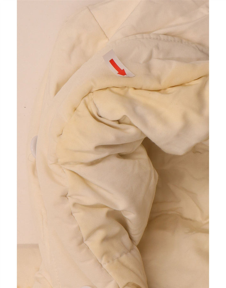 Jachetă căptușită cu glugă Woolrich pentru bărbați, UK 40, mare din bumbac alb