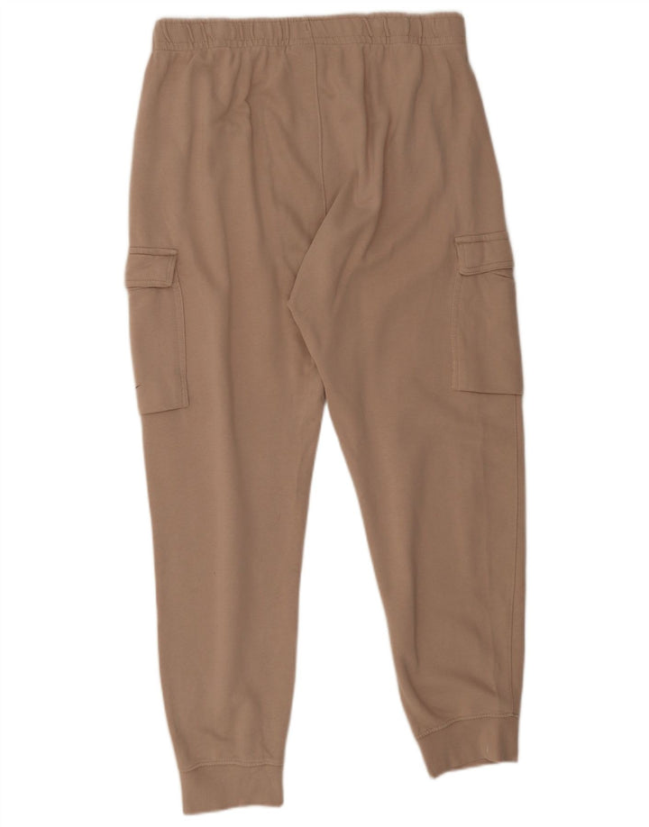Pantaloni de trening cargo Nike pentru bărbați Joggeri mari, maro, bumbac