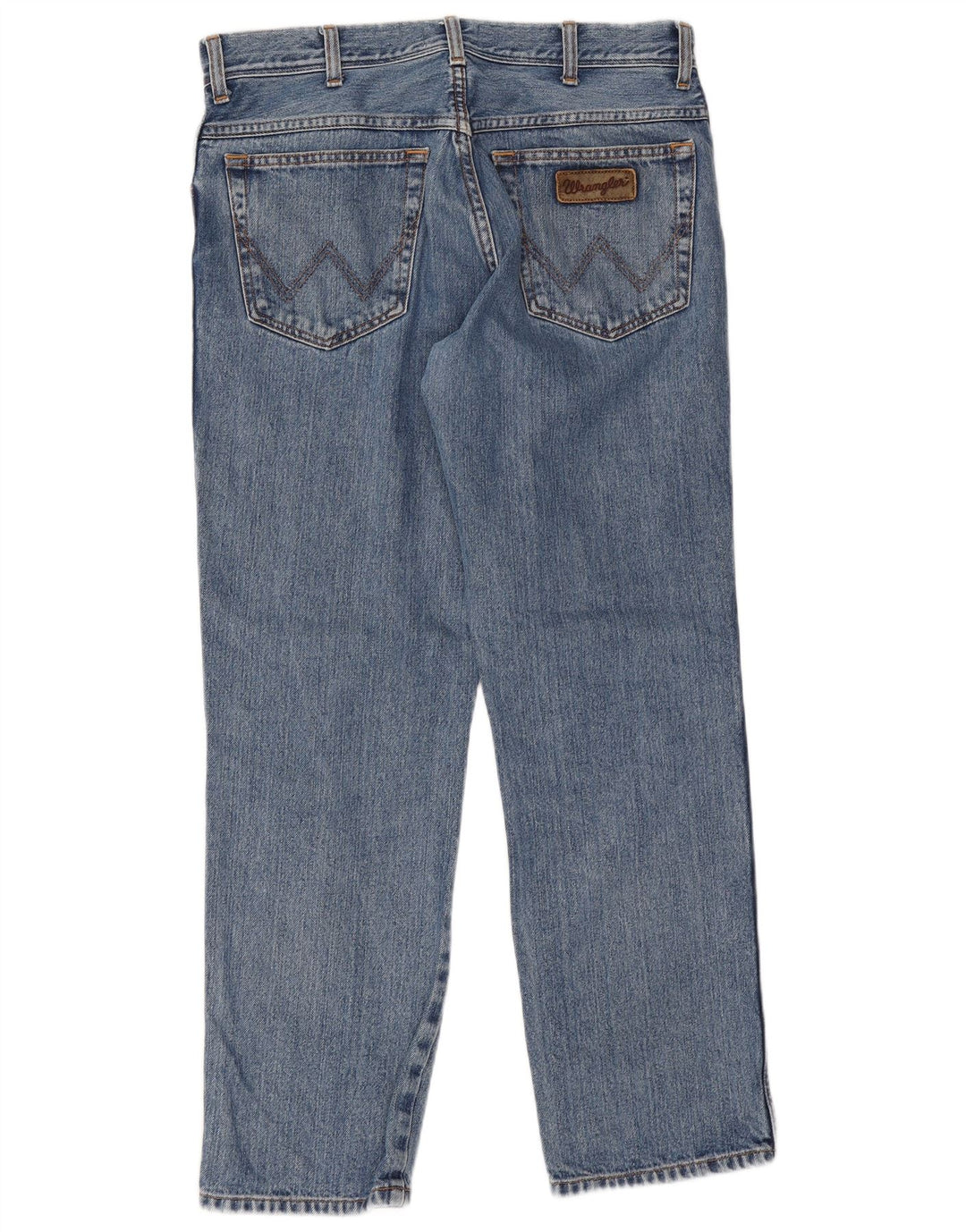Blugi drepte pentru bărbați Wrangler Texas W34 L30 bumbac albastru