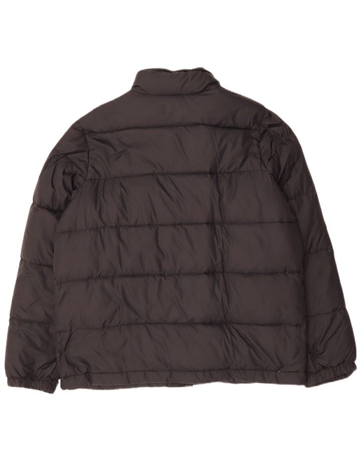 Jachetă căptușită pentru bărbați LANDS END UK 40, mare, negru, nailon