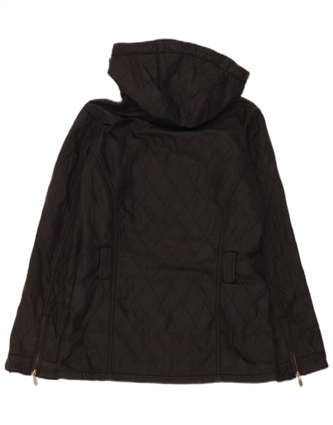 Jachetă matlasată cu glugă Barbour pentru femei UK 8 Small Black