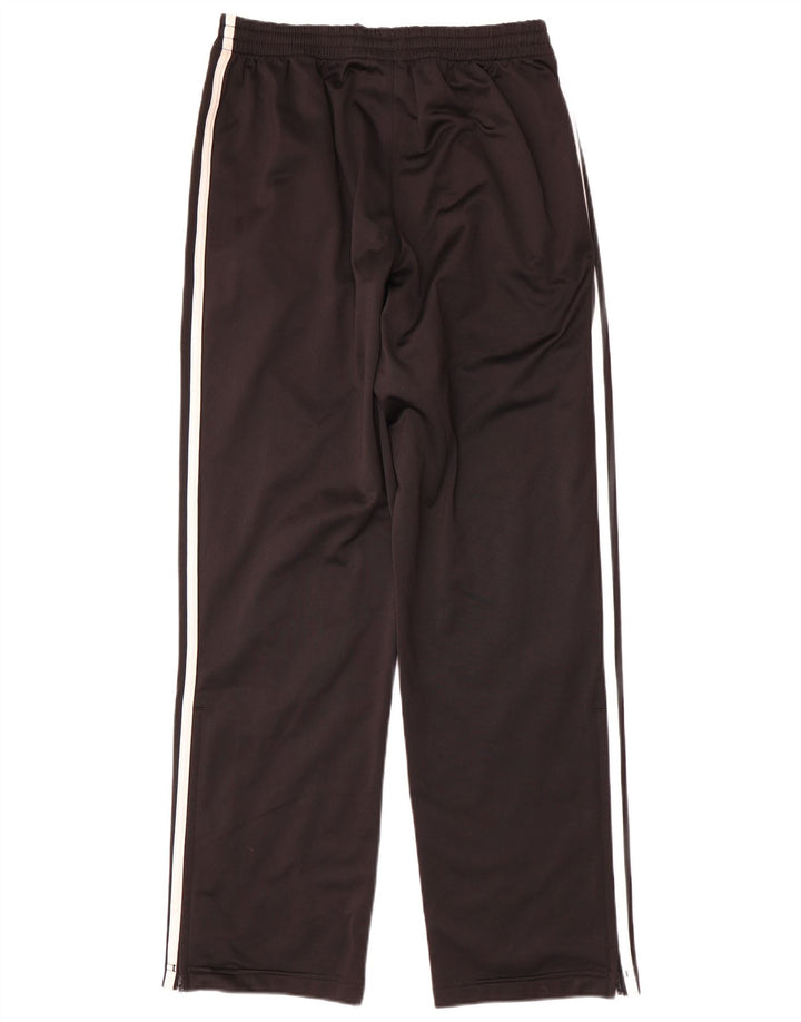 Pantaloni de trening Adidas pentru bărbați, poliester mediu negru