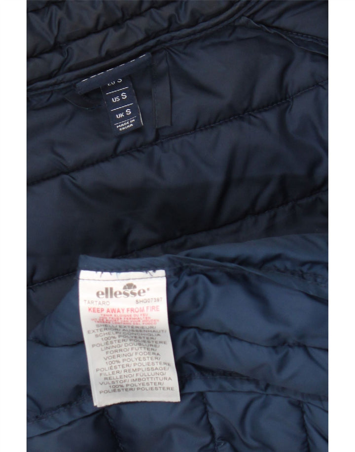 Jachetă căptușită pentru bărbați Ellesse UK 36, albastru, poliester color bloc