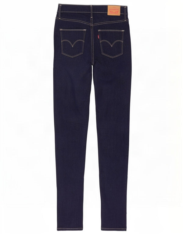 Blugi skinny pentru slăbit pentru femei Levi's W25 L32 bumbac bleumarin