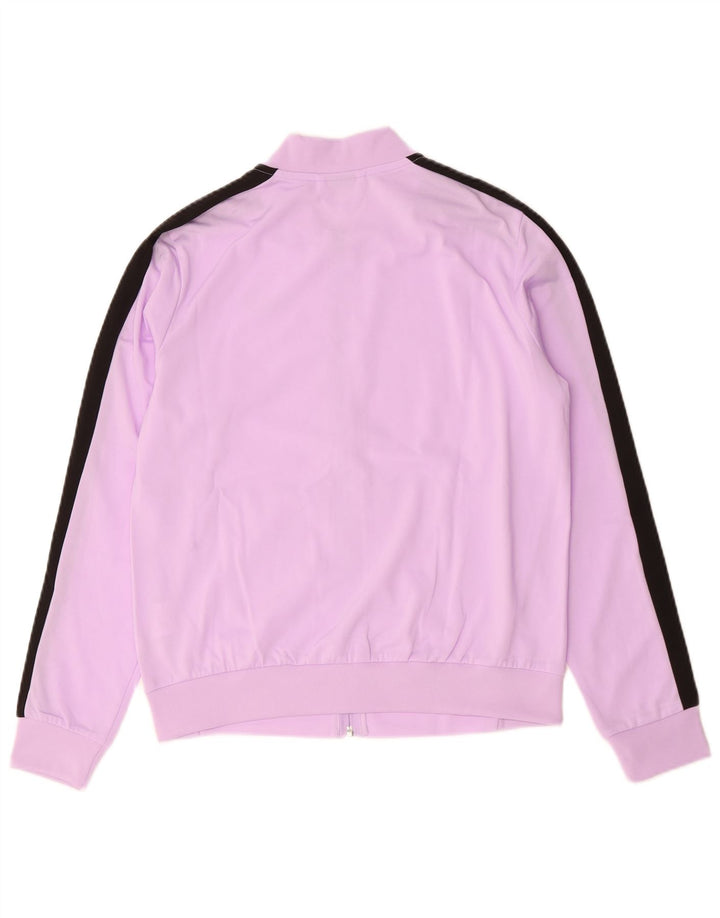 Jachetă de top pentru trening supradimensionată Puma pentru femei UK 10 Small Violet Colorblock