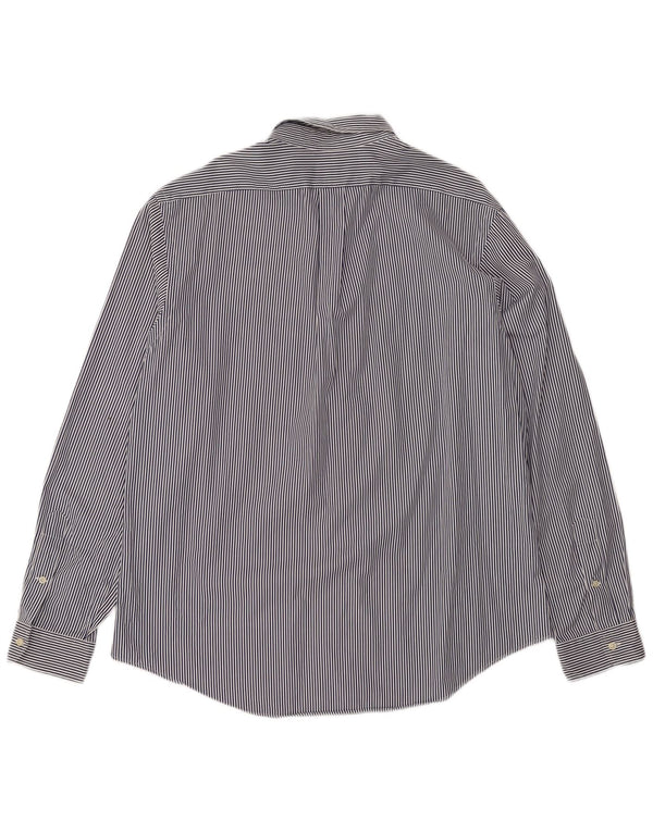 Cămașă personalizată pentru bărbați Ralph Lauren, XL, bleumarin, bumbac cu dungi