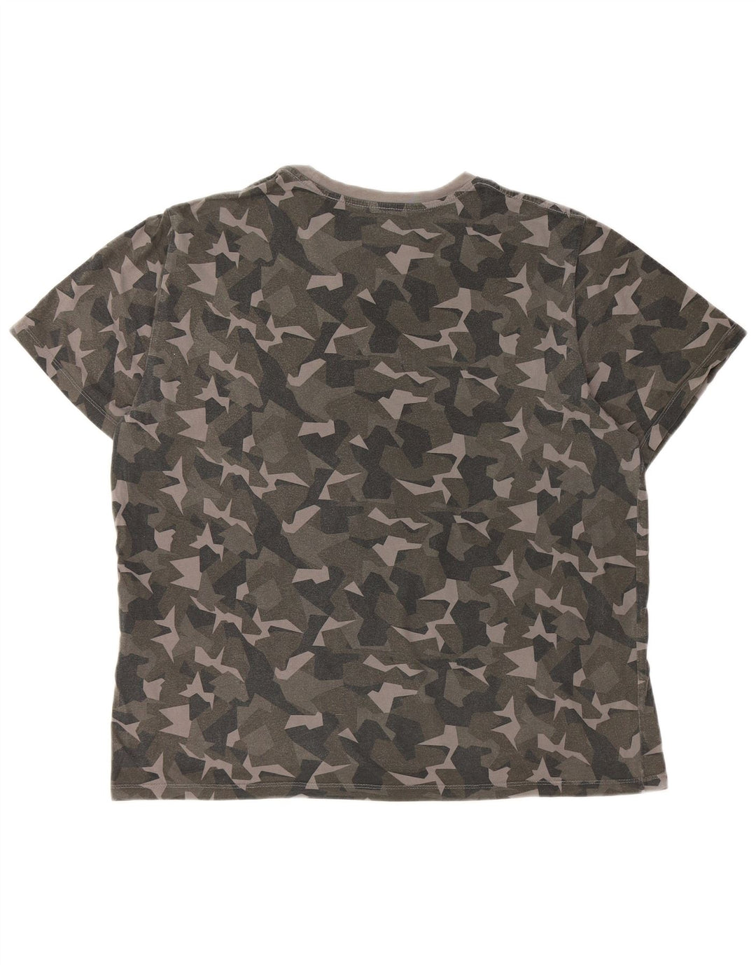 Tricou grafic pentru bărbați LEVI'S Top XL bumbac camuflaj gri