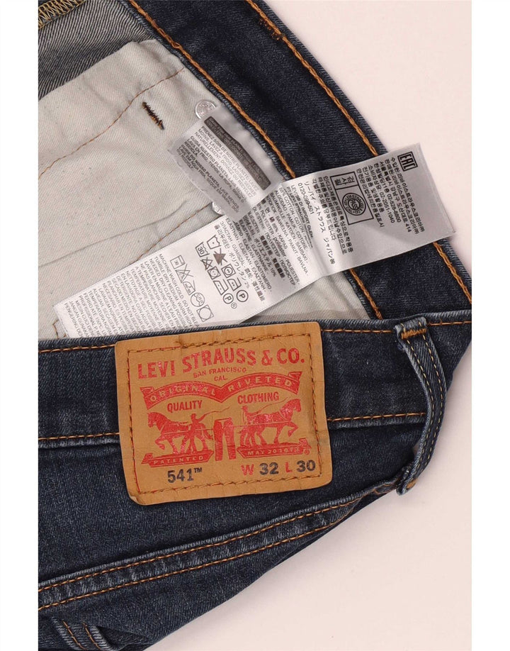 Blugi conici pentru bărbați Levi's 541 W32 L30 Bumbac albastru