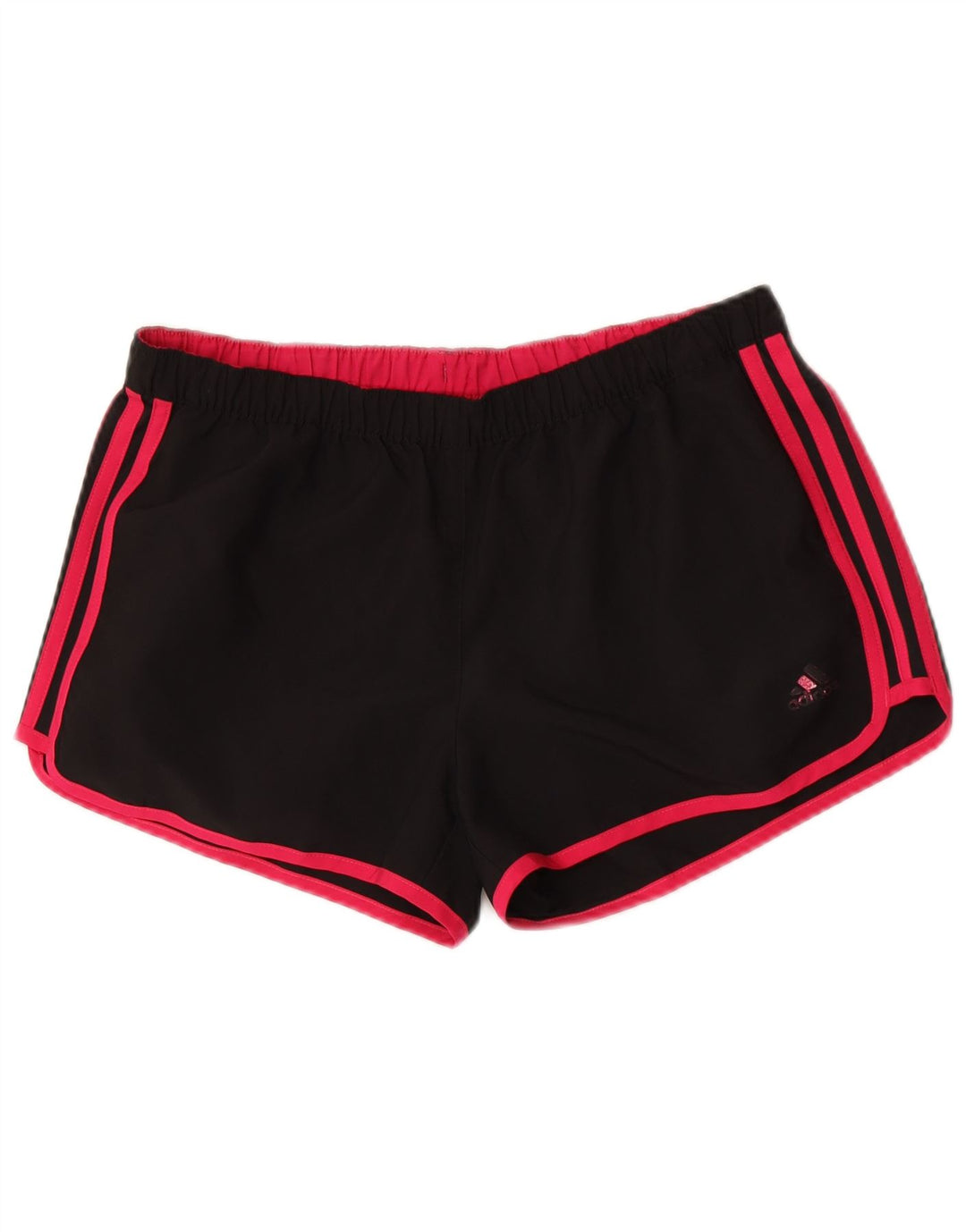 Pantaloni scurți sport Climalite Adidas pentru femei UK 14 Poliester mediu negru