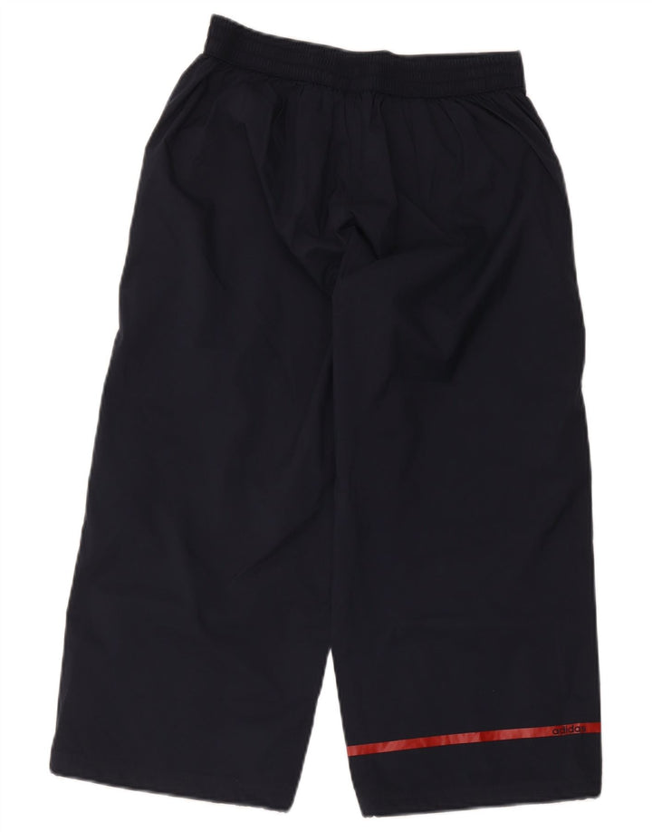 Pantaloni de trening capri Adidas pentru bărbați, poliester mediu albastru