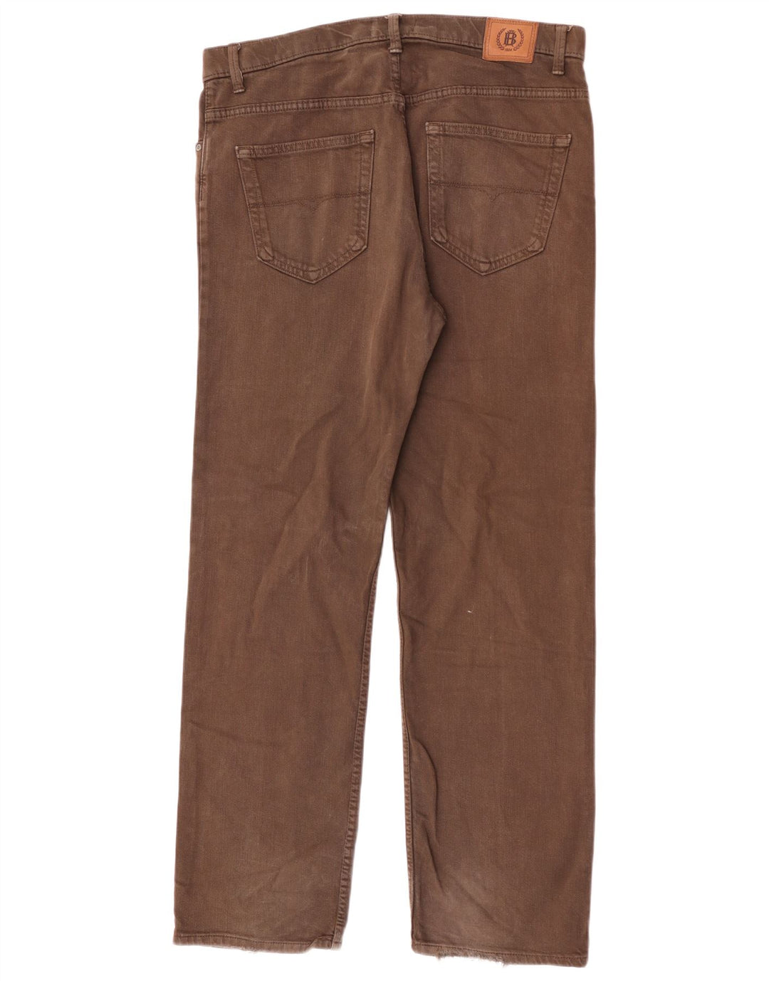 Blugi drepti Blue Harbour pentru femei Marks & Spencer W36 L31 bumbac maro