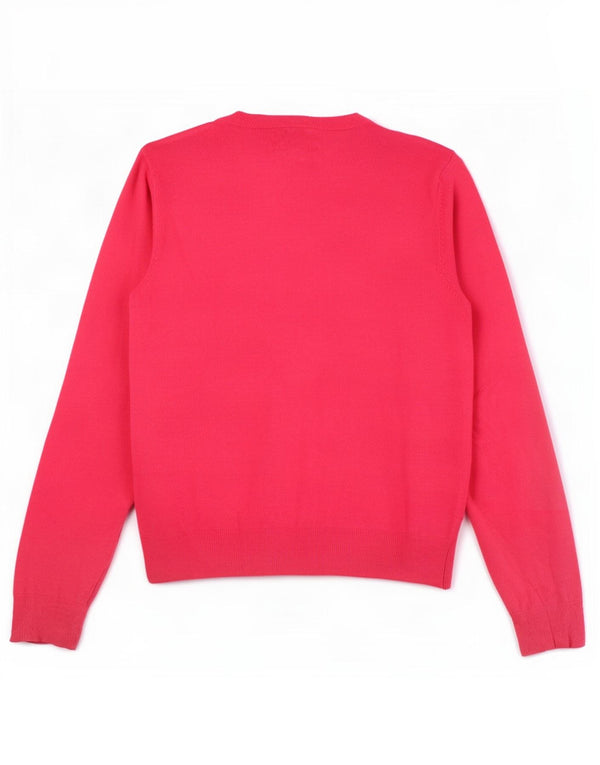 Pulover pentru femei Marks & Spencer Crop Cardigan UK 12 Medium Pink Viscose