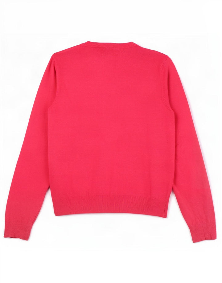 Pulover pentru femei Marks & Spencer Crop Cardigan UK 12 Medium Pink Viscose