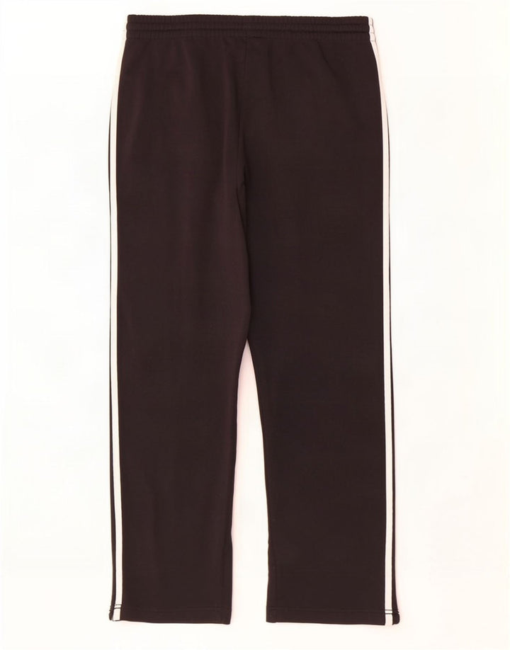 Pantaloni de trening Adidas pentru femei UK 14 Poliester negru mare