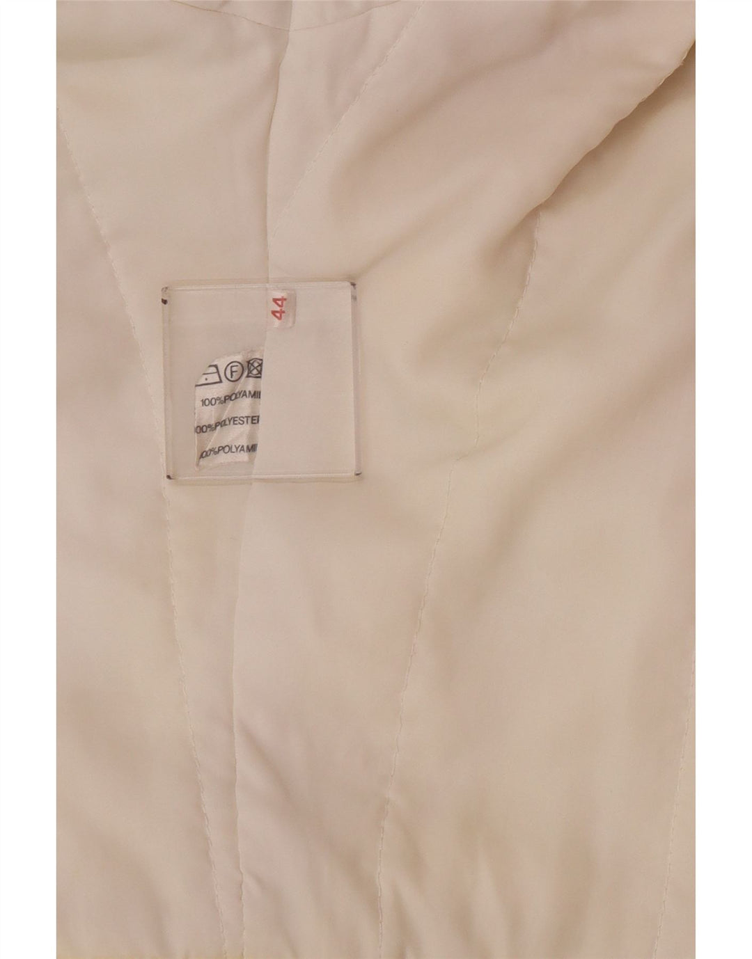 Jachetă de vânt supradimensionată pentru femei Vintage EU 44 XL Galben Poliamidă