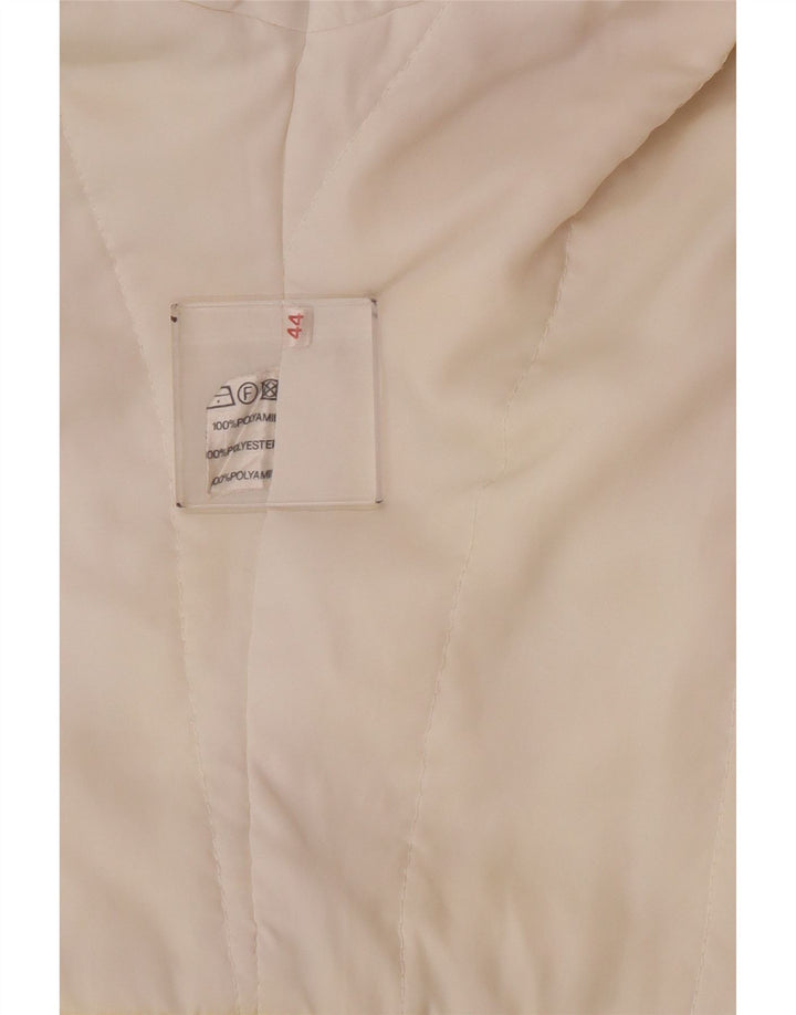 Jachetă de vânt supradimensionată pentru femei Vintage EU 44 XL Galben Poliamidă