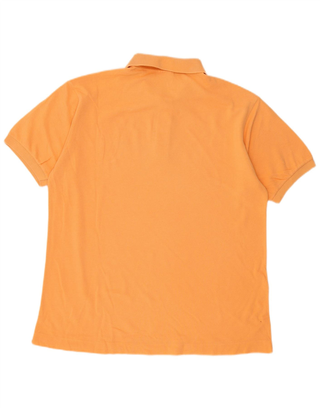 Tricou polo LACOSTE pentru bărbați mărimea 5 mare bumbac portocaliu