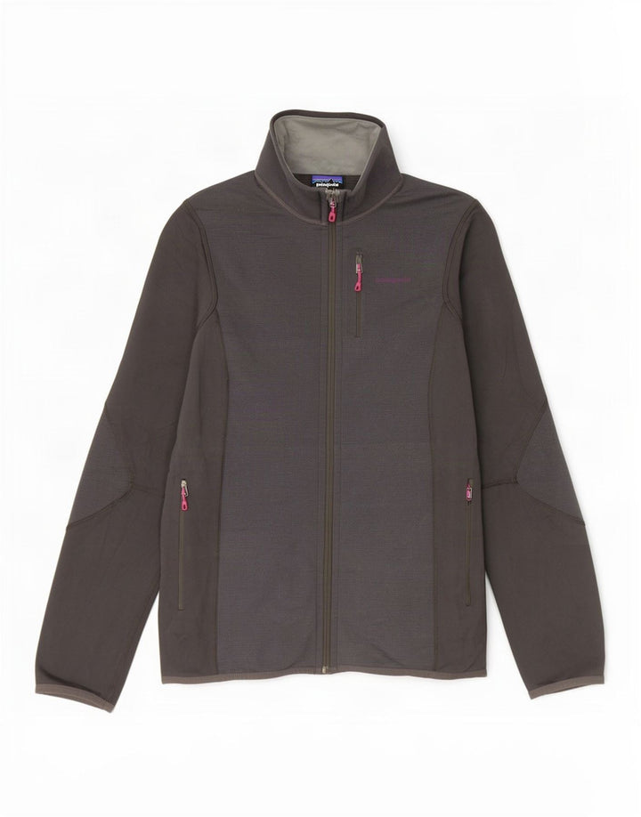 Jachetă de top pentru trening Patagonia pentru femei UK 16 Large, gri Colorblock