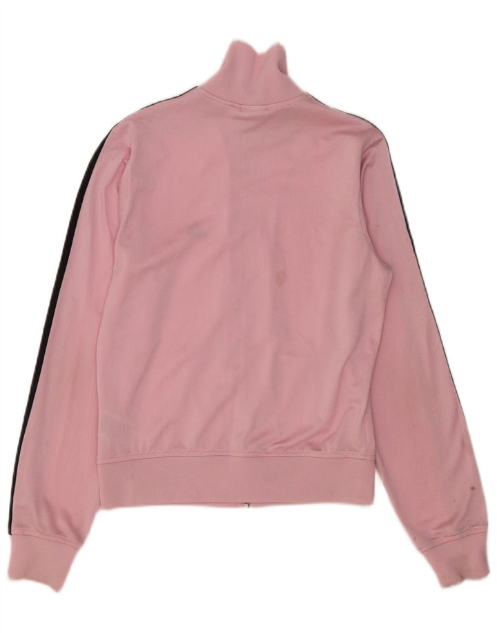 Jachetă de trening pentru femei Adidas UK 8, poliester roz mic