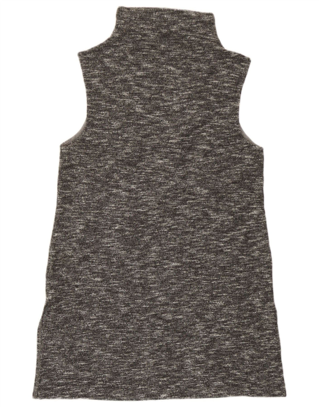 Rochie fără mâneci Benetton pentru femei UK 8 Small Gri Pete