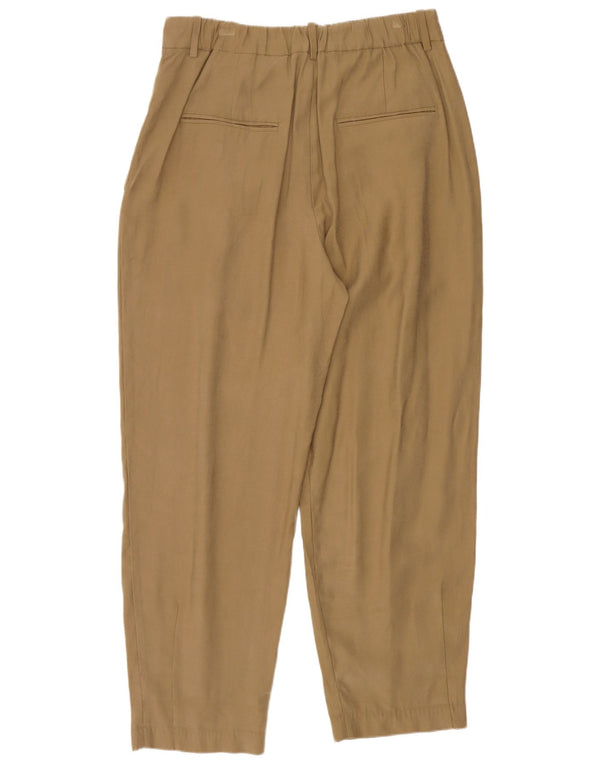Pantaloni chino pentru femei Zara Medium L28 L26 Kaki Viscoza