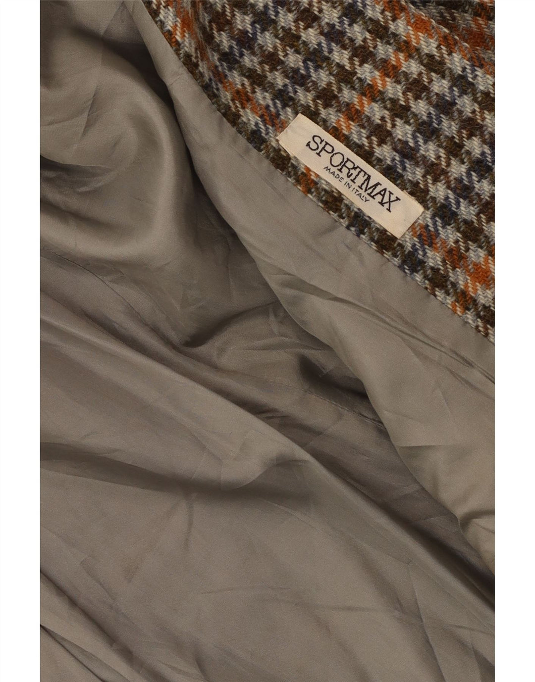 Jachetă Sportmax pentru femei, cu 2 nasturi, UK 12, maro mediu, picioare de gală