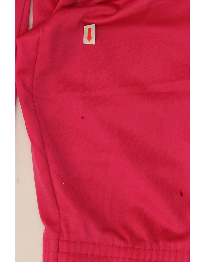 Trening grafic pentru bărbați Lotto Jachetă de top, roz mediu, poliester color bloc