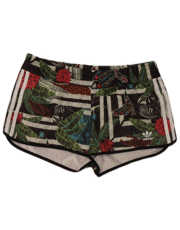 Pantaloni scurți Sport Passaredo pentru femei Adidas UK 14 Medium Multicolor Floral