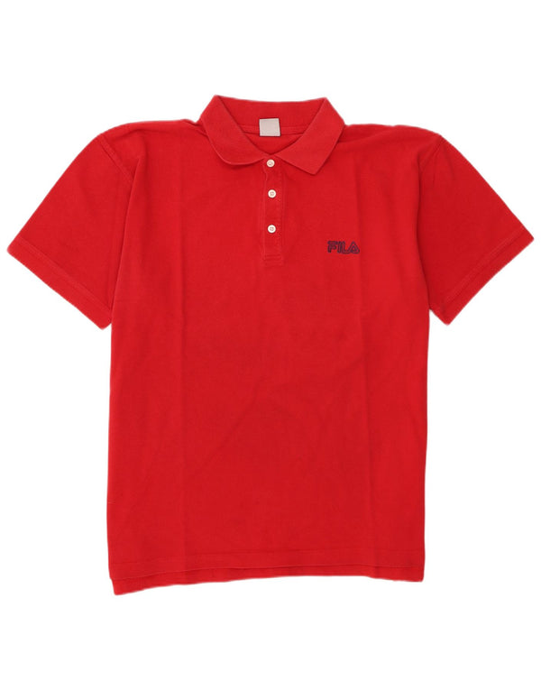 Tricou Polo Fila XL Roșu Bumbac