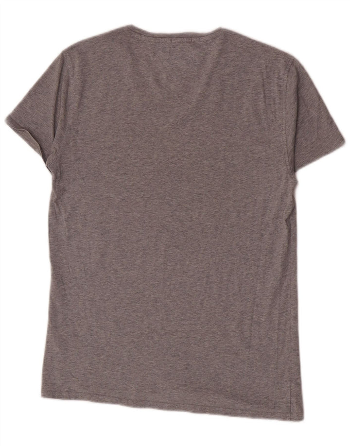 Tricou Tommy Hilfiger pentru bărbați Top mic, gri, bumbac