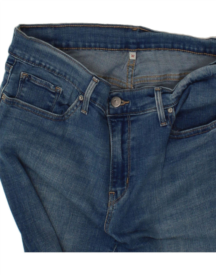 LEVI'S Womens Denim Shorts W32 Large  Blue Cotton Vintage Levi's and Second-Hand Levi's from Messina Hembry 