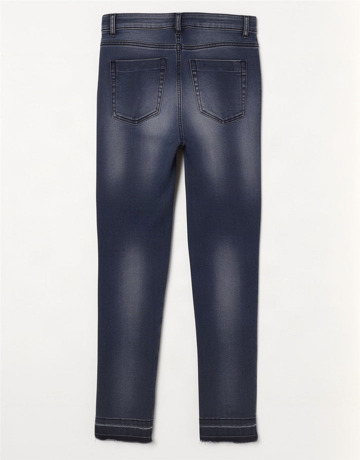 Blugi skinny pentru femei Benetton W27 L27 Albastru