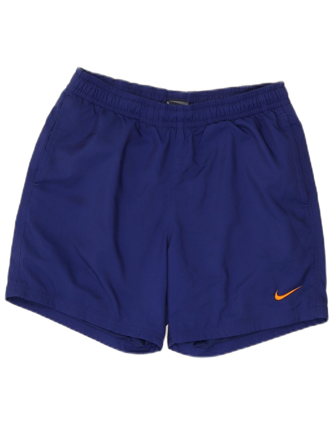 Pantaloni scurți sport Nike pentru bărbați, poliester, albastru, mediu