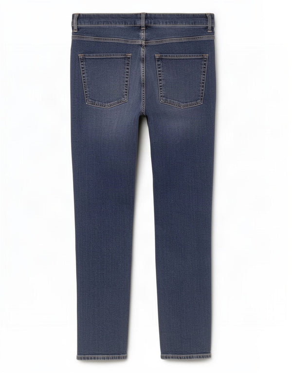 Blugi drepti The Sienna pentru femei Marks & Spencer UK 20 2XL W40 L27 Albastru