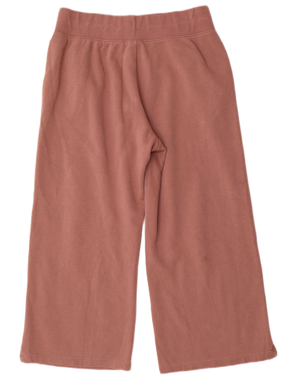 Pantaloni de trening NIKE pentru femei cu picioare largi UK 18 XL bumbac roz