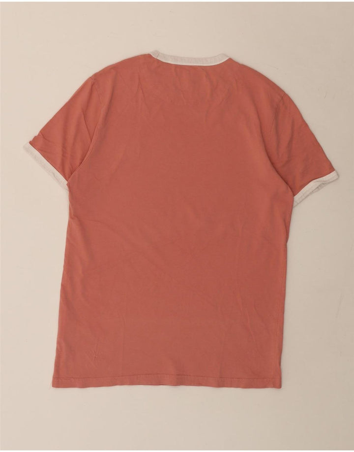 Tricou pentru bărbați Lyle & Scott Top mic din bumbac roz