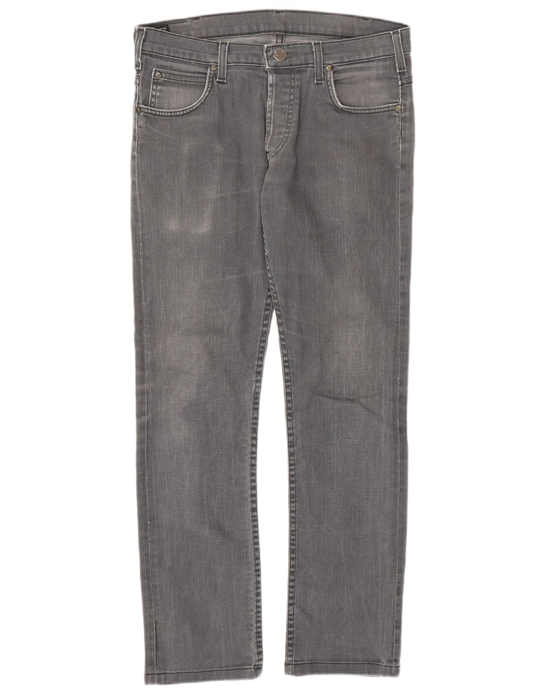Blugi Lee Powell Slim pentru bărbați W30 L29 bumbac gri