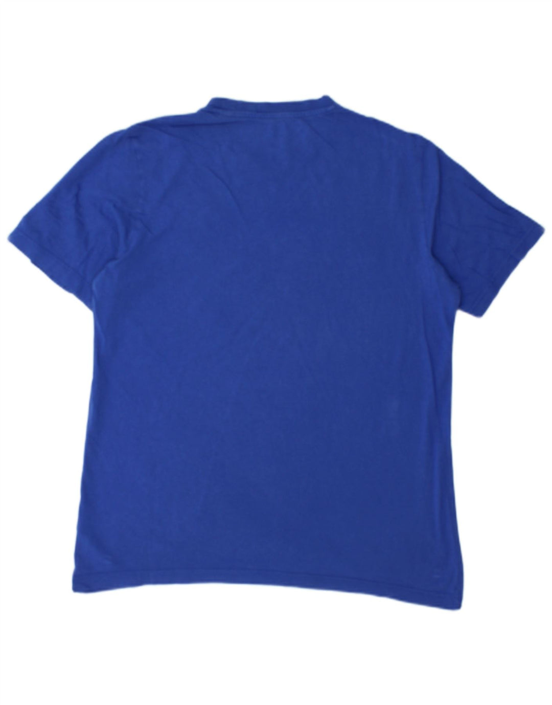 Tricou grafic pentru bărbați Adidas Top, bumbac albastru mediu