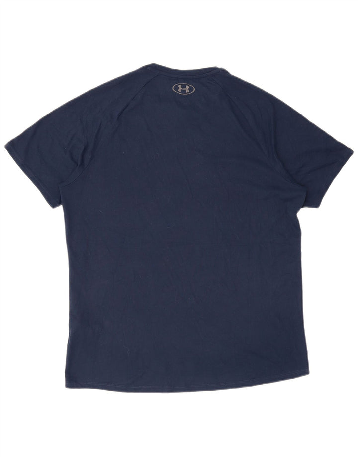Tricou pentru bărbați UNDER ARMOUR Top Mediu Bleumarin Poliester