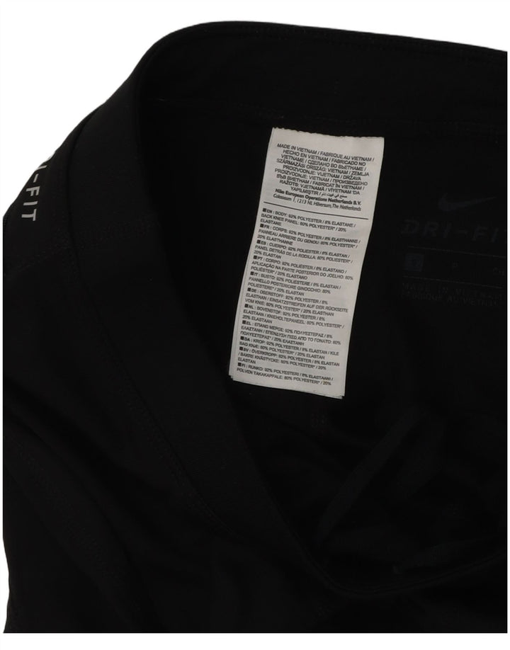 Leggings Nike Dri Fit pentru femei UK 8 Small Negru Poliester
