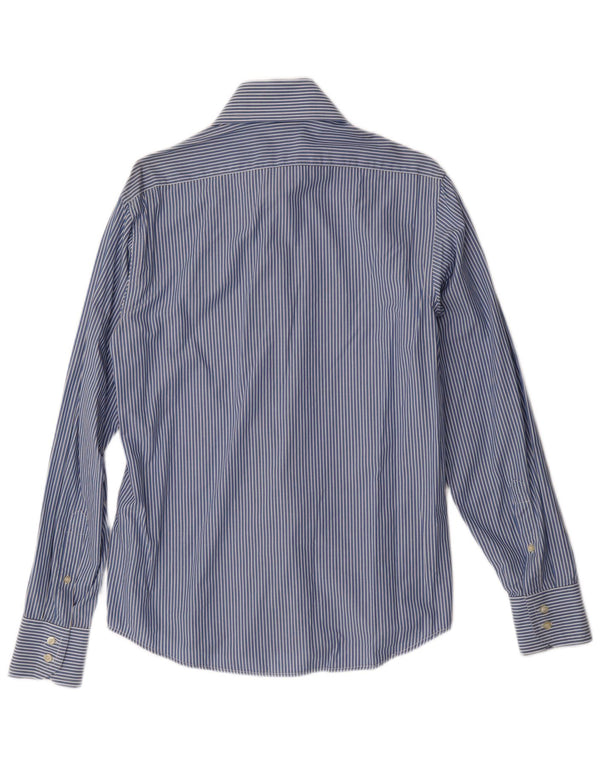 Cămașă pentru bărbați BENETTON, bumbac cu dungi albastre medii