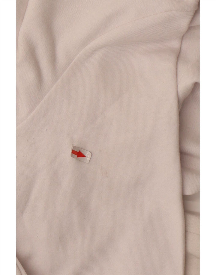 Hanorac grafic pentru bărbați KAPPA Pulover Bumbac alb mediu