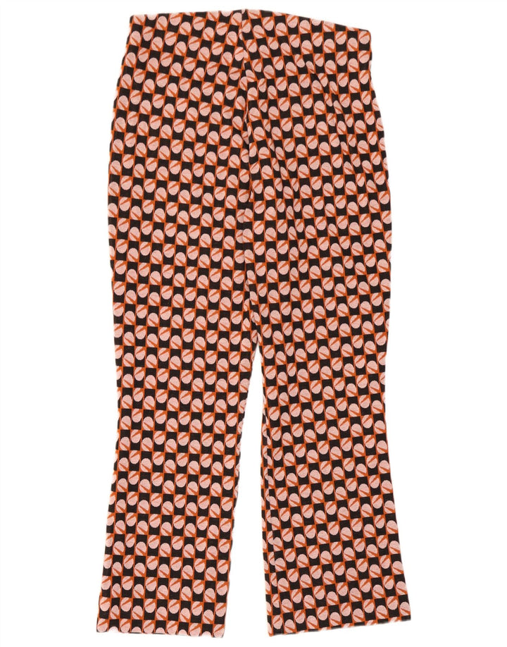 Pantaloni casual pentru femei Bootcut Zara Mari L30 L26 Multicolori Geometric