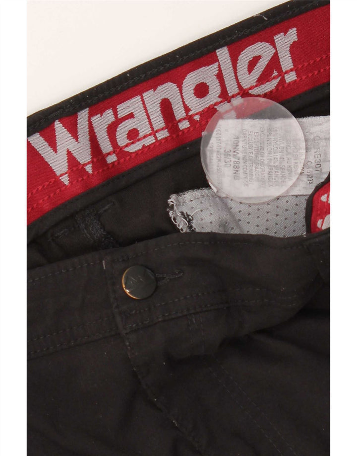 Pantaloni cargo pentru bărbați Wrangler W36 L30 Nylon negru