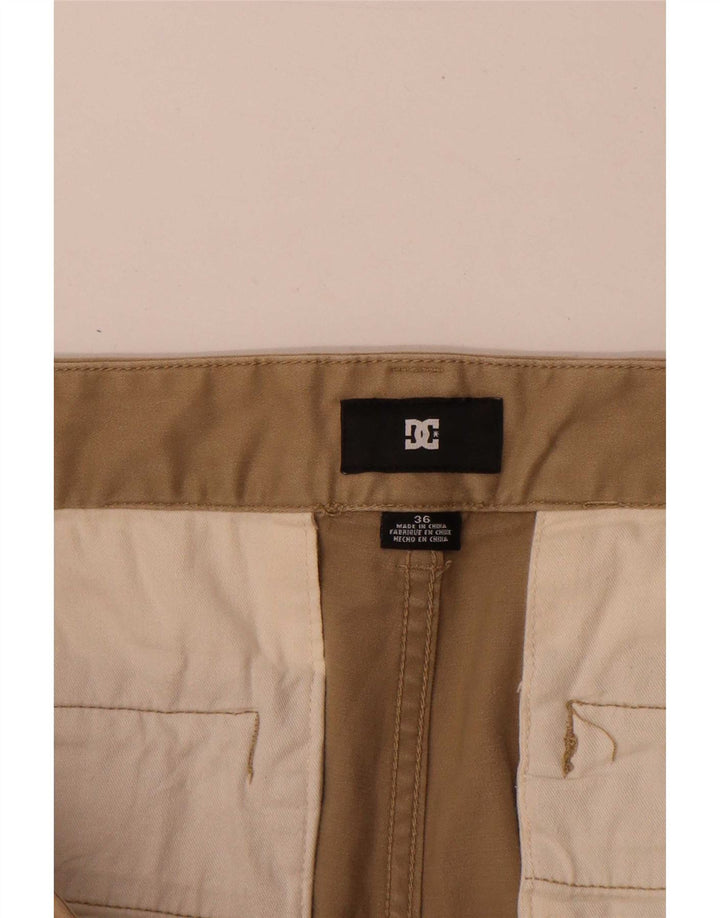 Pantaloni scurți chino pentru bărbați DC W36 mare, bej, bumbac