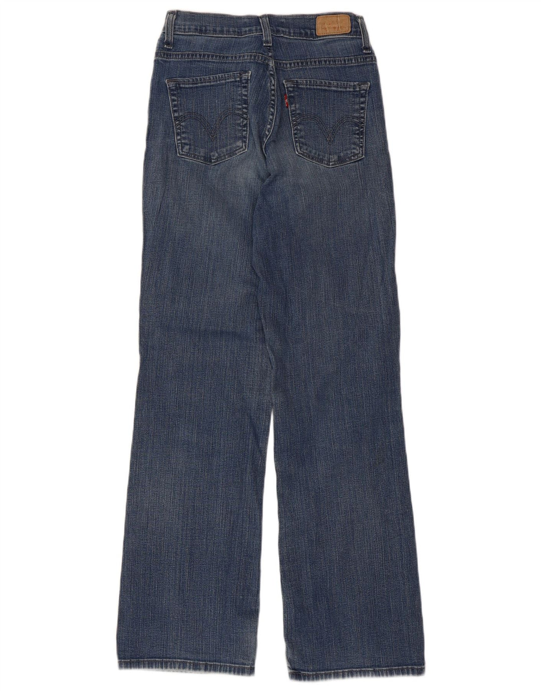 Blugi Levi's 512 Perfectly Slimming Bootcut W26 L30, bumbac albastru