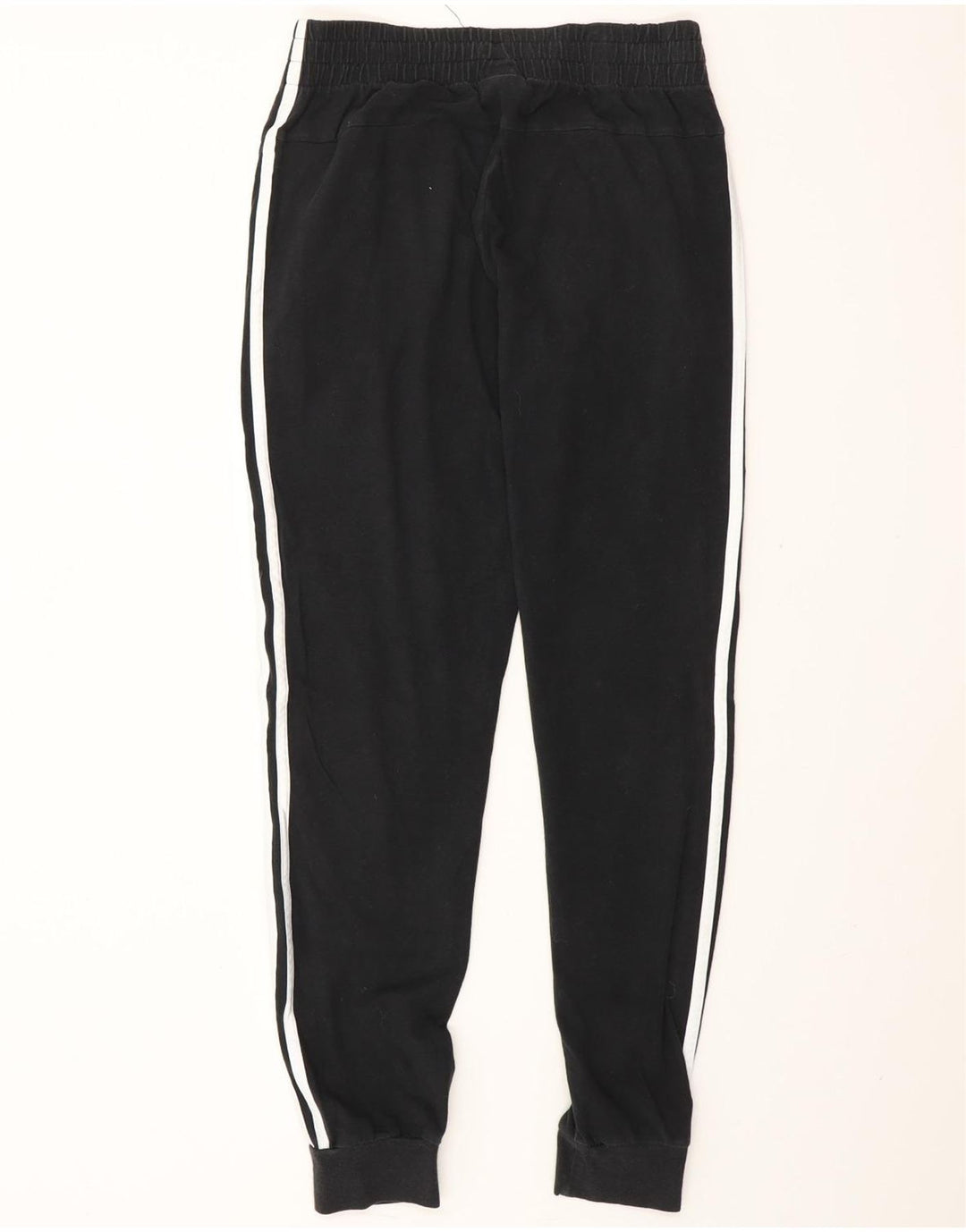 Pantaloni de trening pentru femei ADIDAS Joggeri UK 8/10 Bumbac negru mic