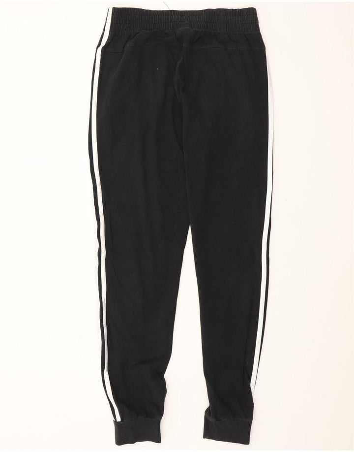 Pantaloni de trening pentru femei ADIDAS Joggeri UK 8/10 Bumbac negru mic