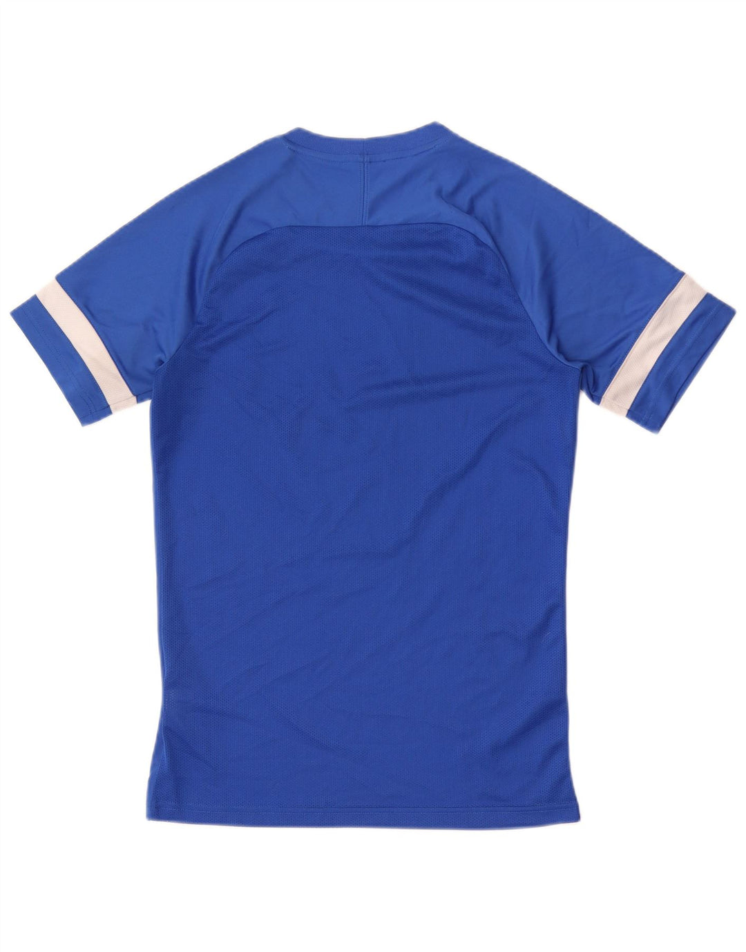 Tricou NIKE Dri Fit pentru bărbați Top mic, albastru, poliester color bloc