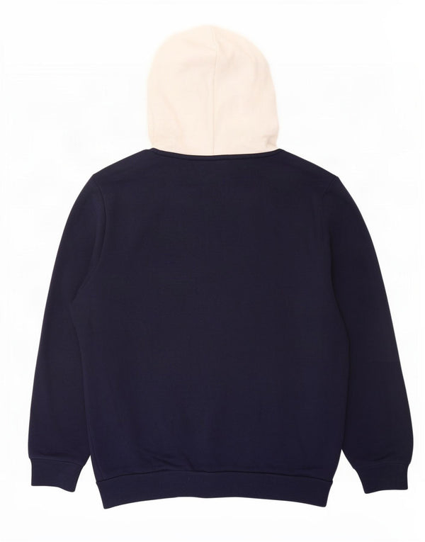 Pulover pentru bărbați Puma Graphic Hoodie Jumper Medium Bleumarin Colorblock